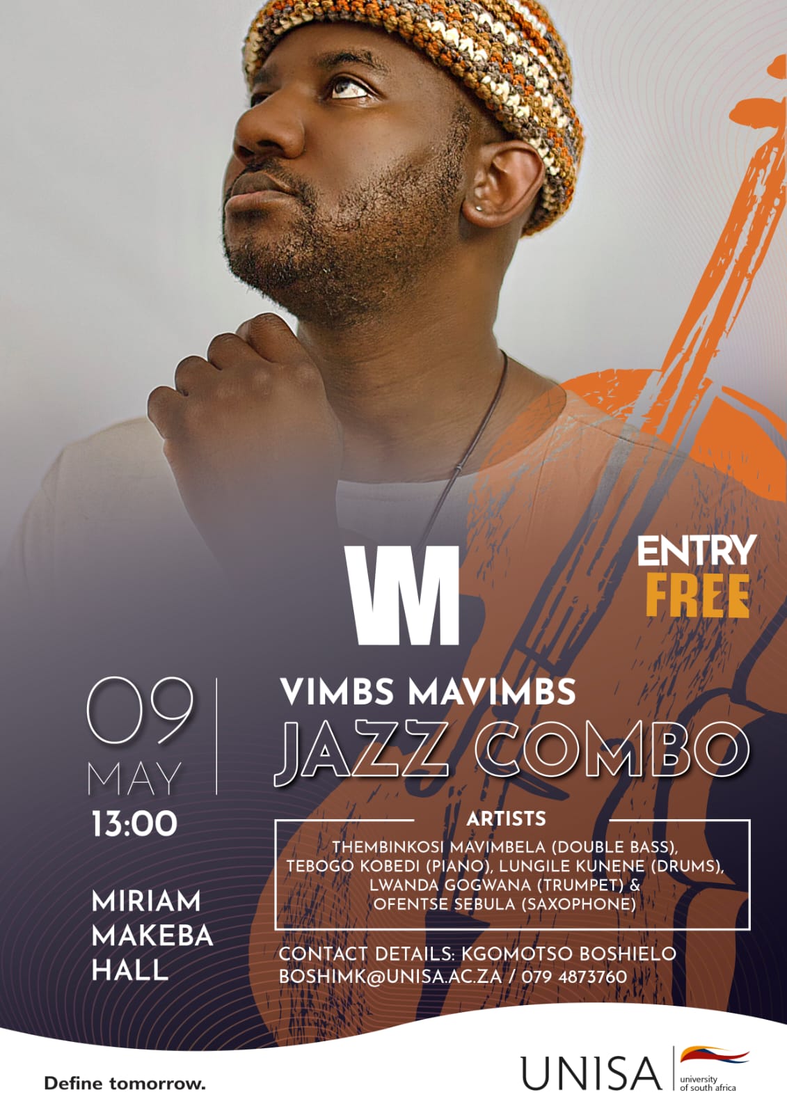 Vimbs Mavimbs Jazz Ensemble Thembinkosi Mavimbela Poster