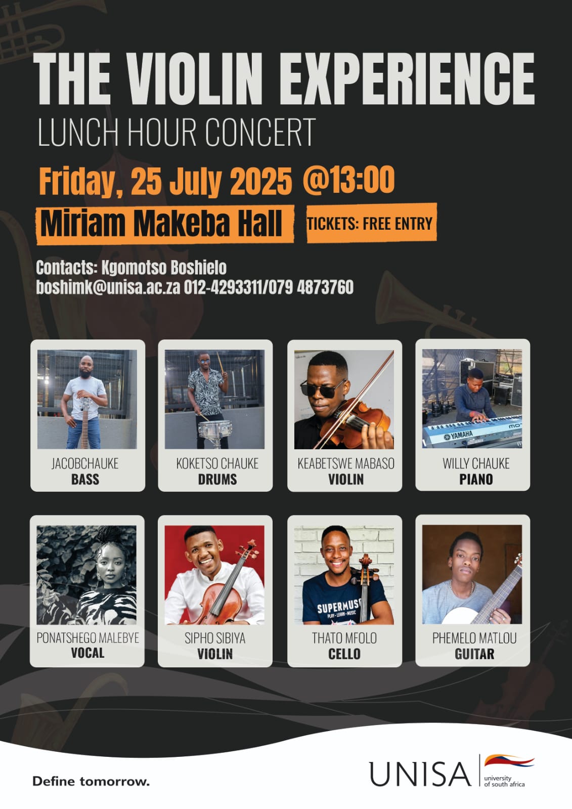 The Violin Experience Ensemble – Keabetswe Mabaso Poster