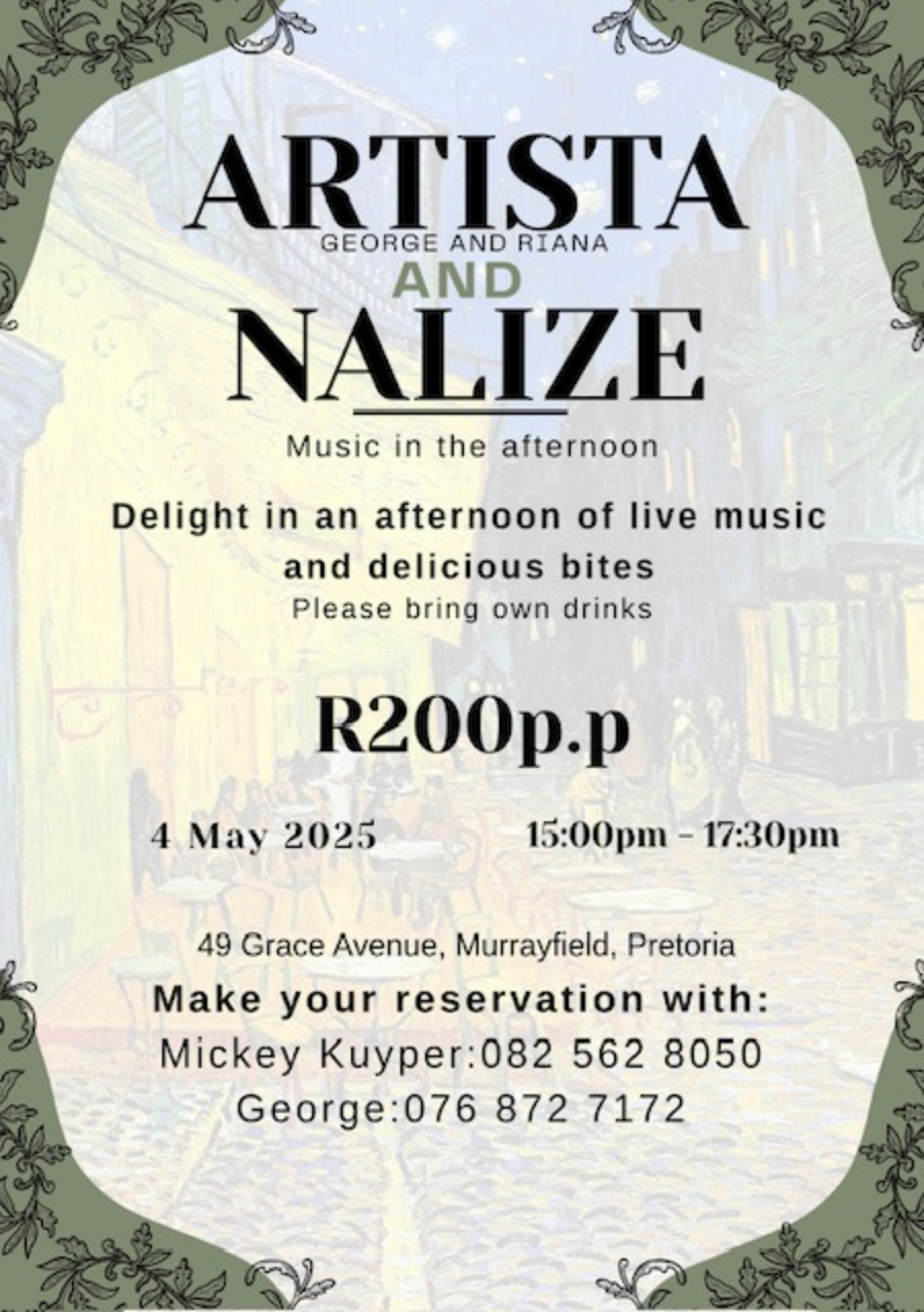 Artista and Nalize Poster