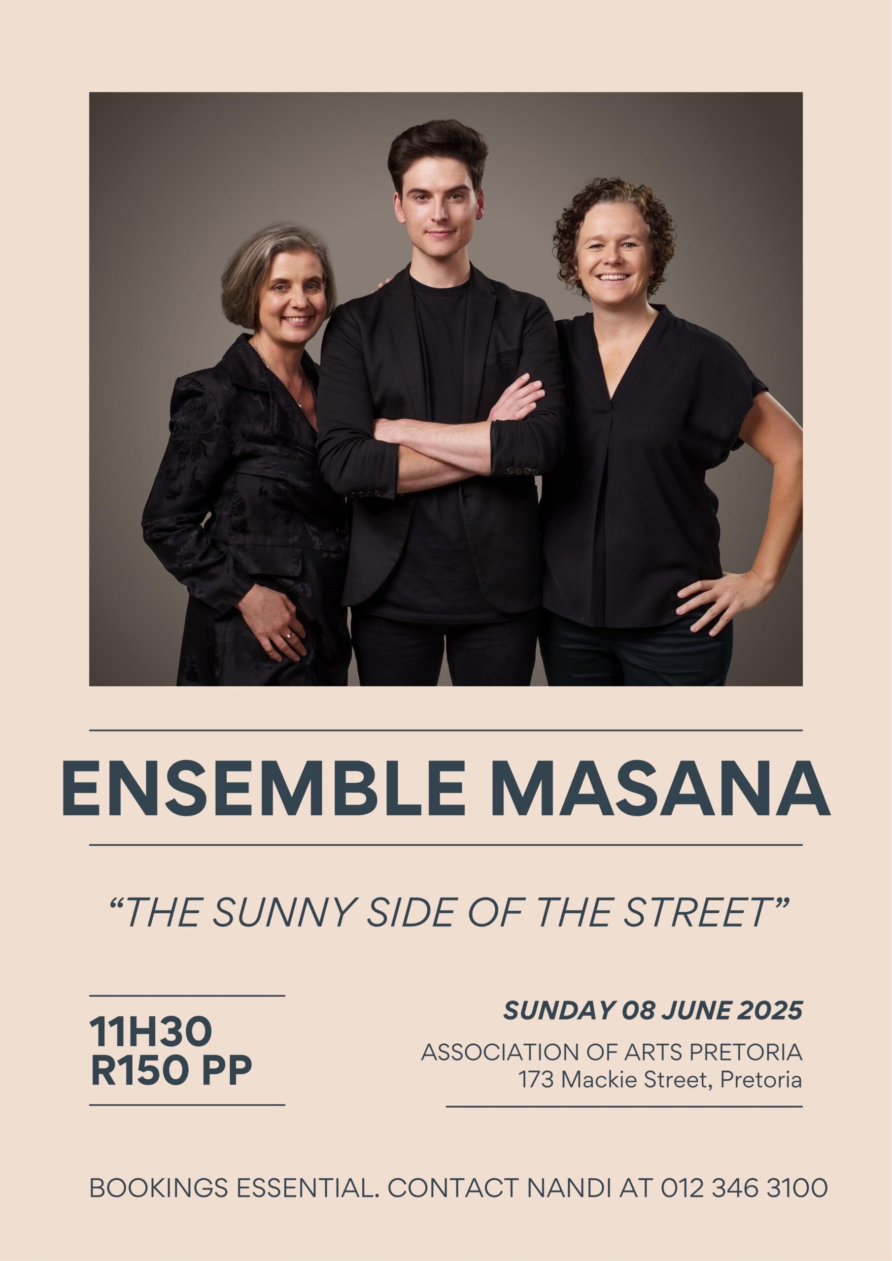 Ensemble Masana – The Sunny Side of the Street Poster