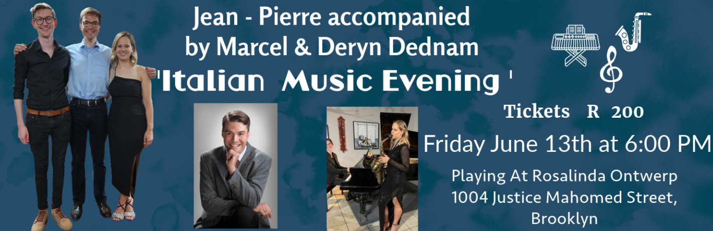Italian Music Evening Poster