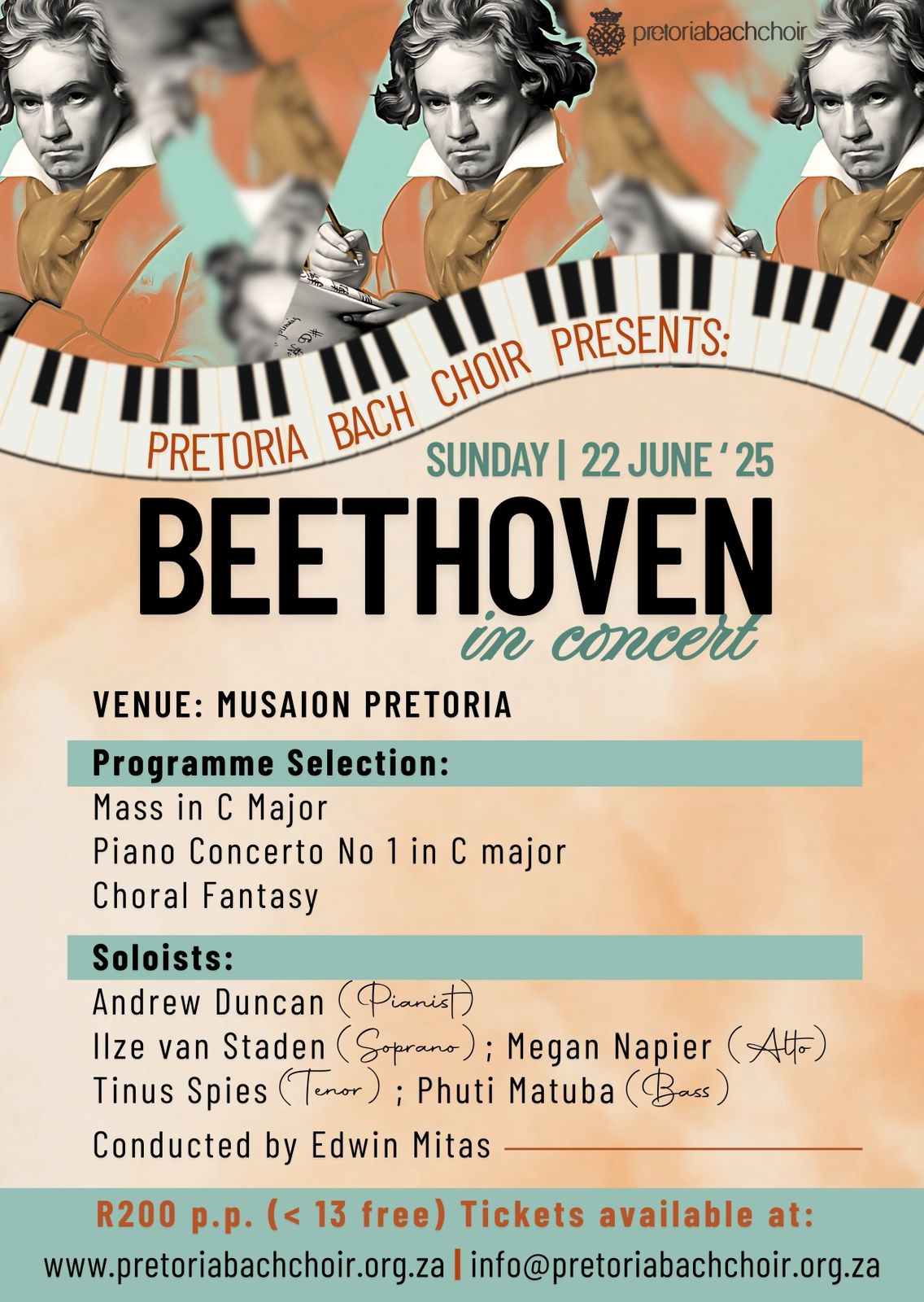 Pretoria Bach Choir Poster