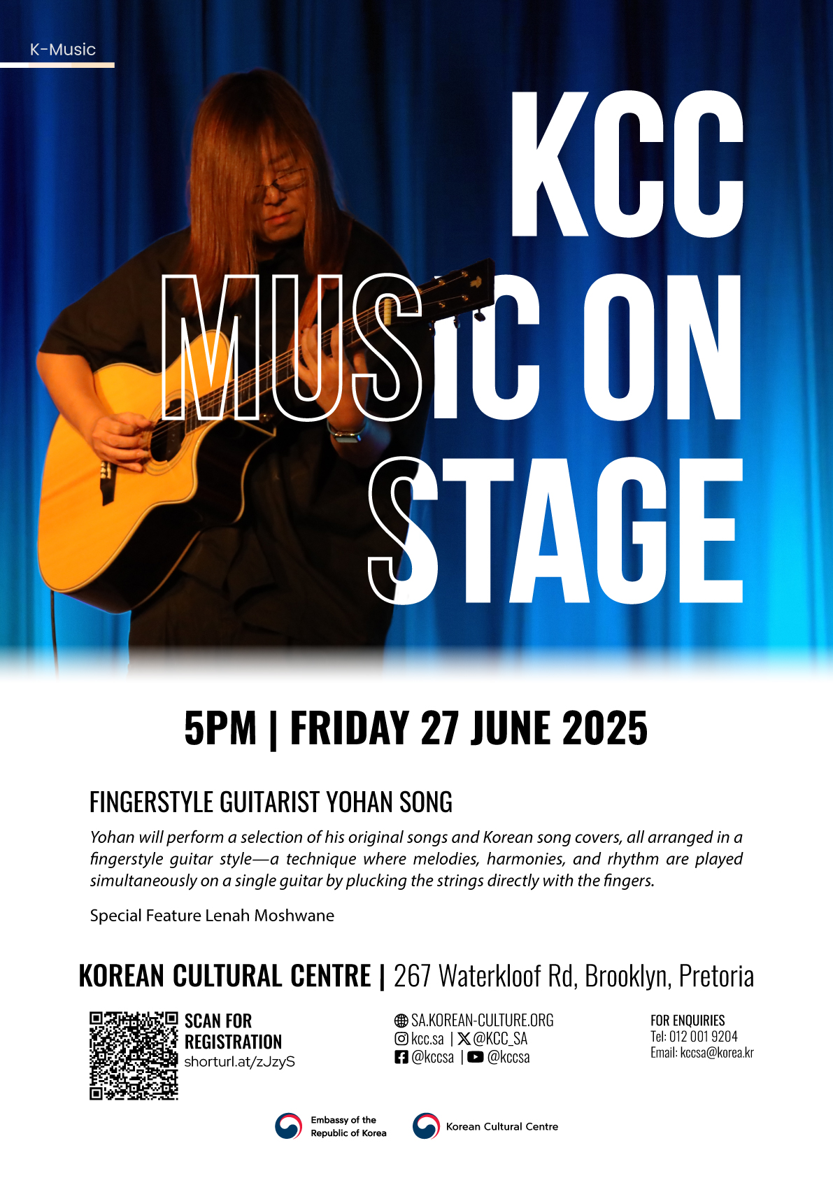 KCC Music on Stage Poster