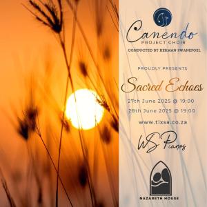 Canendo Project Choir presents: Sacred Echoes Poster