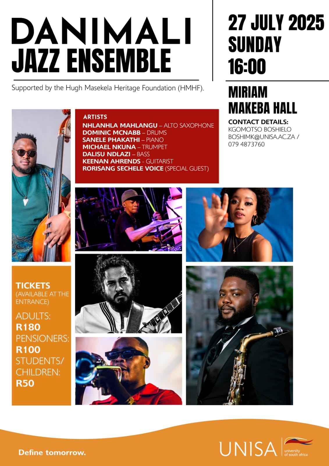 Danimali Jazz Ensemble Poster