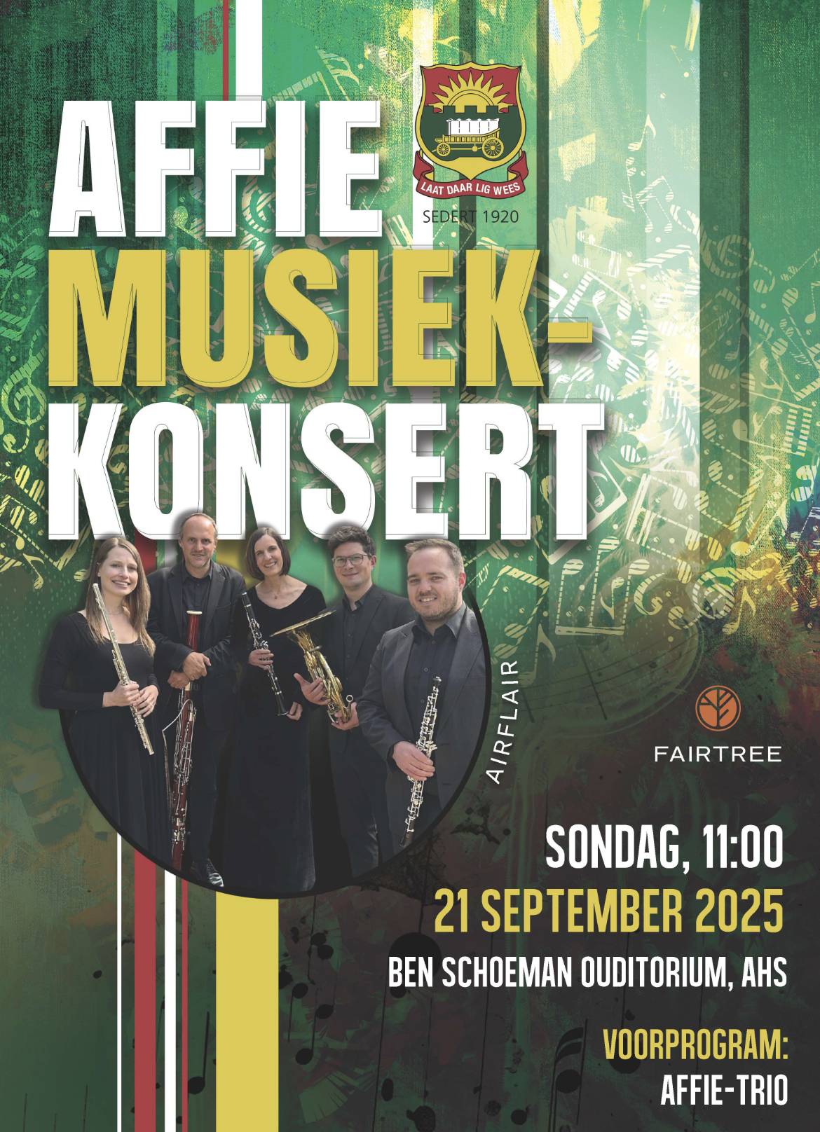 Affie-Musiekkonsert Poster