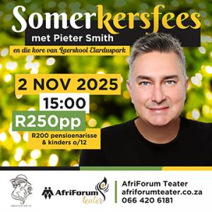 Somerkersfees, met Pieter Smith en die kore van Laerskool Elarduspark Poster