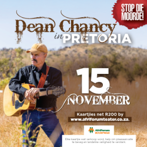 Dean Chancy in Pretoria Poster