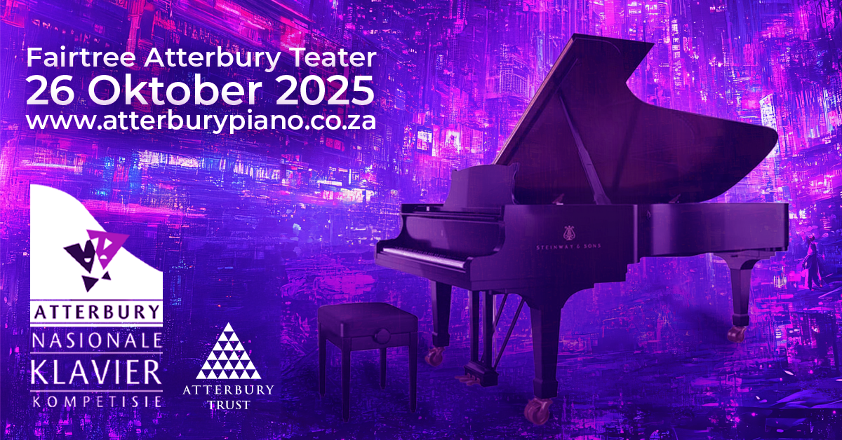 Atterbury National Piano Competition Poster