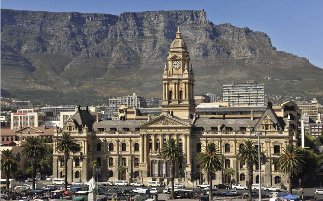 Cape Town City Hall Poster