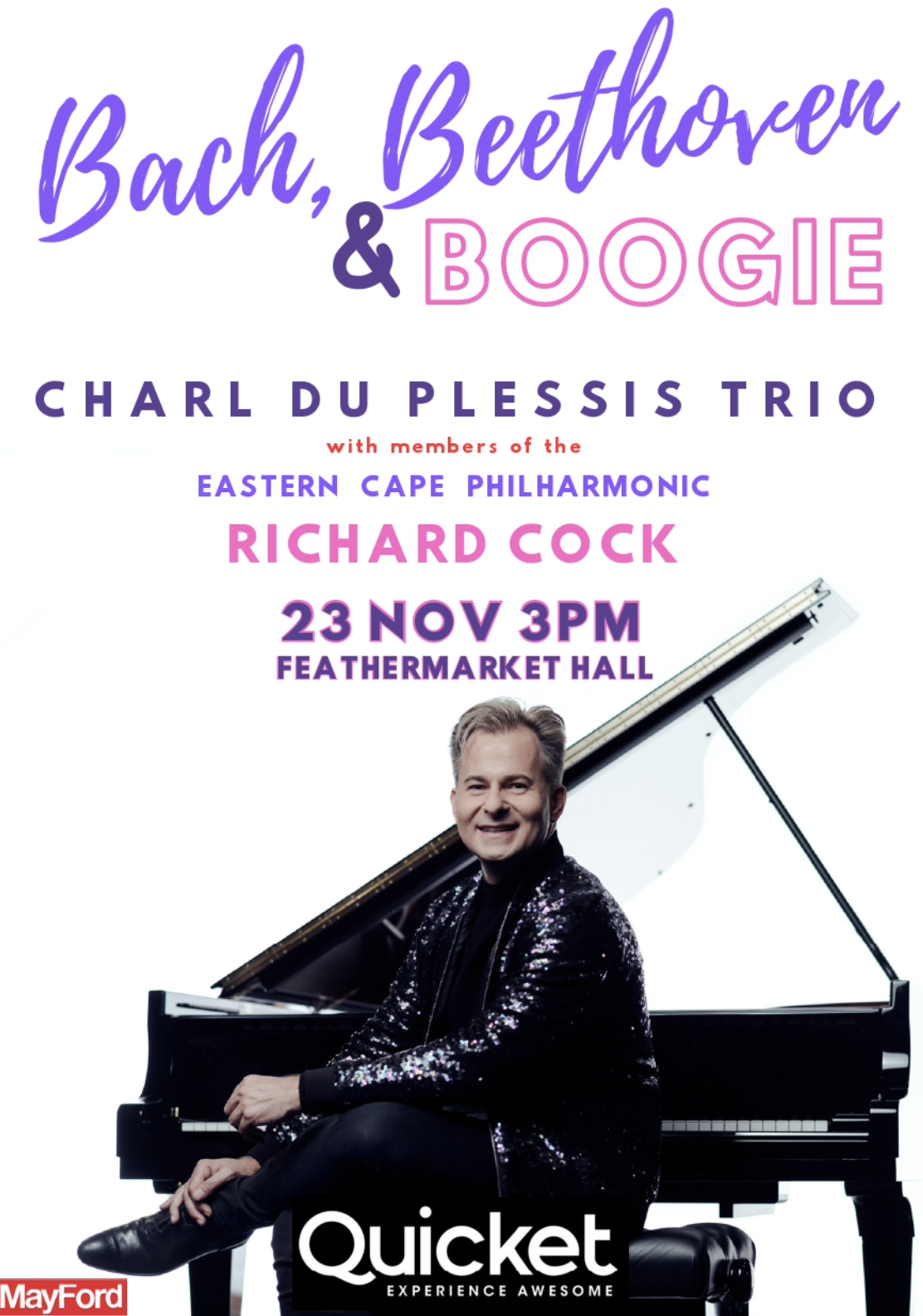 Bach, Beethoven and Boogie Poster