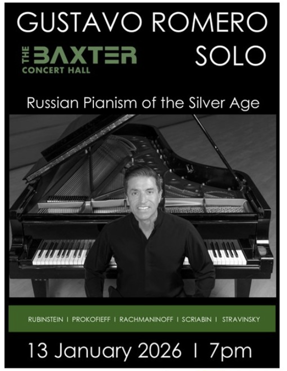Gustavo Romero – Russian Pianism of the Silver Age Poster