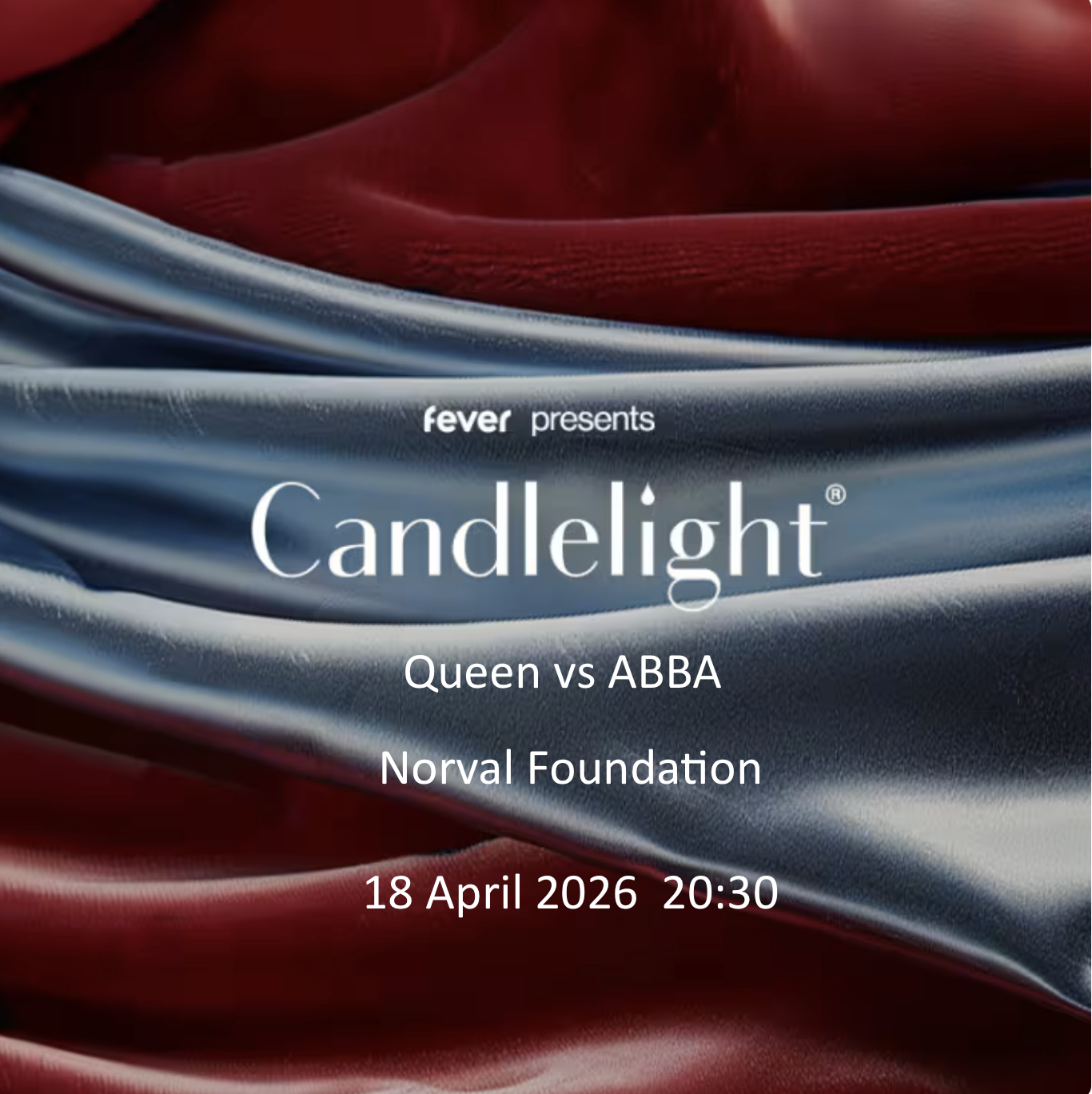 Candlelight : Queen vs ABBA Poster