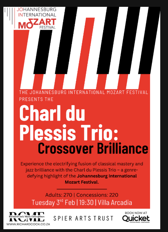 Charl du Plessis Trio : Crossover Brilliance Poster