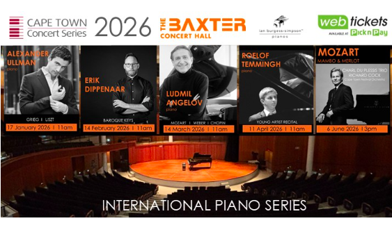 International Piano Series : Roelof Temmingh Poster