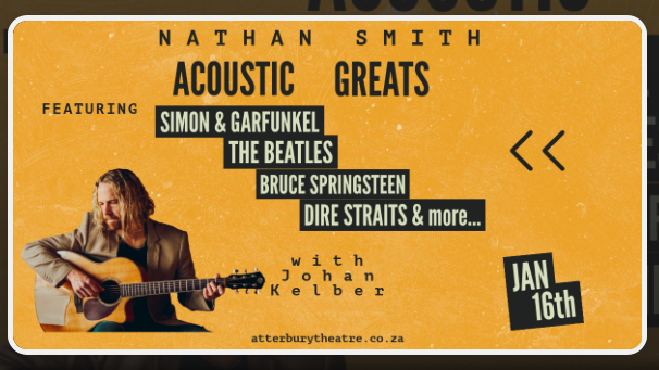 Nathan Smith – Acoustic Greats Poster