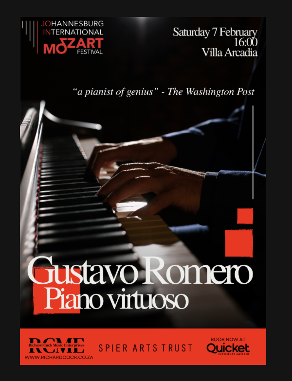 Gustavo Romero: Piano Virtuoso Poster
