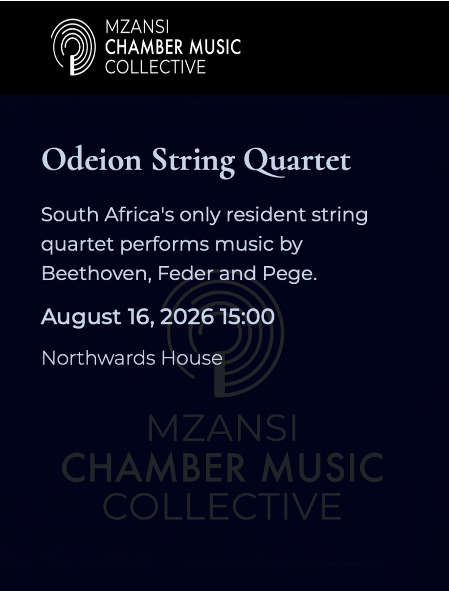 Odeion String Quartet Poster