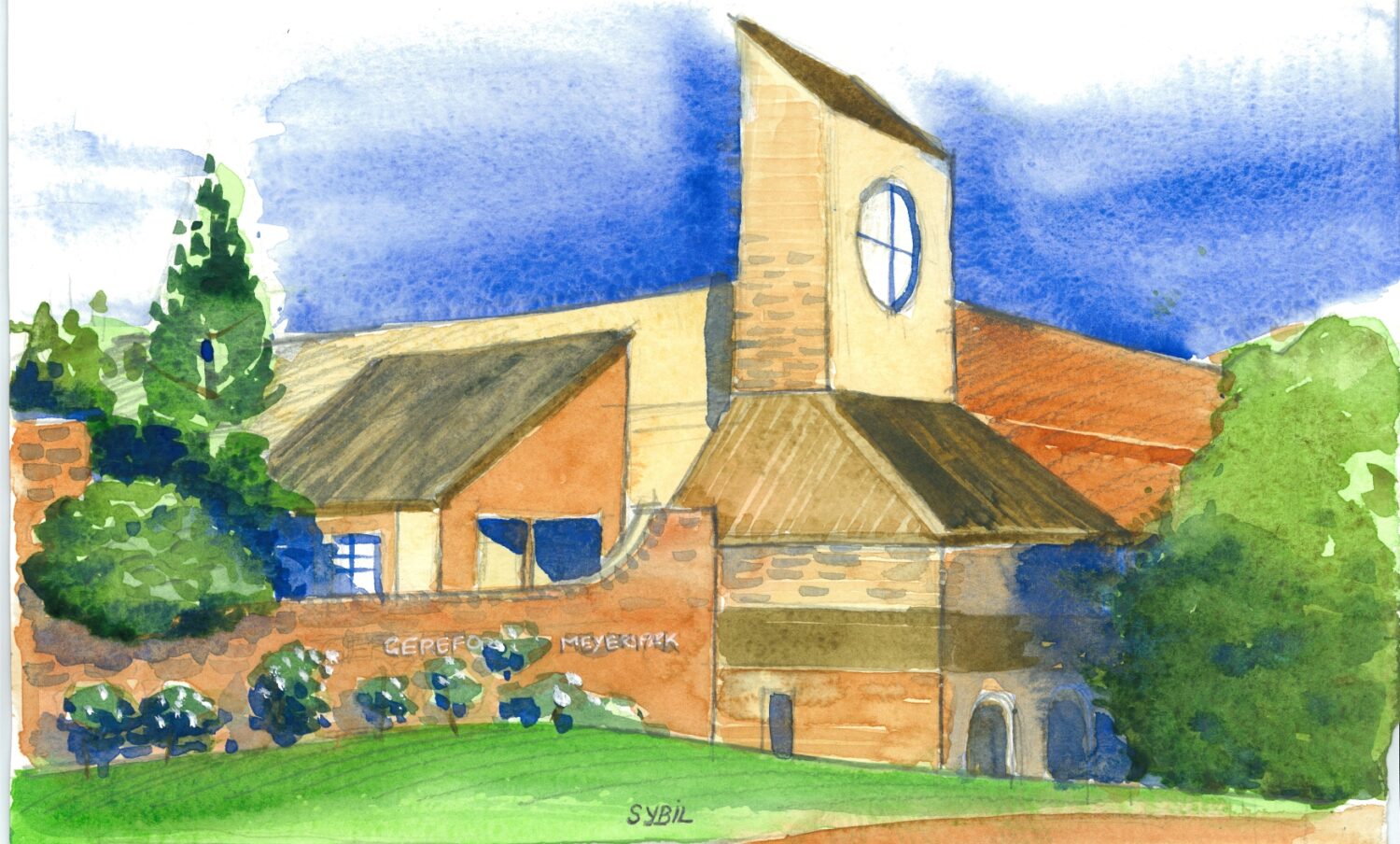 Gereformeerde Kerk Meyerspark Poster