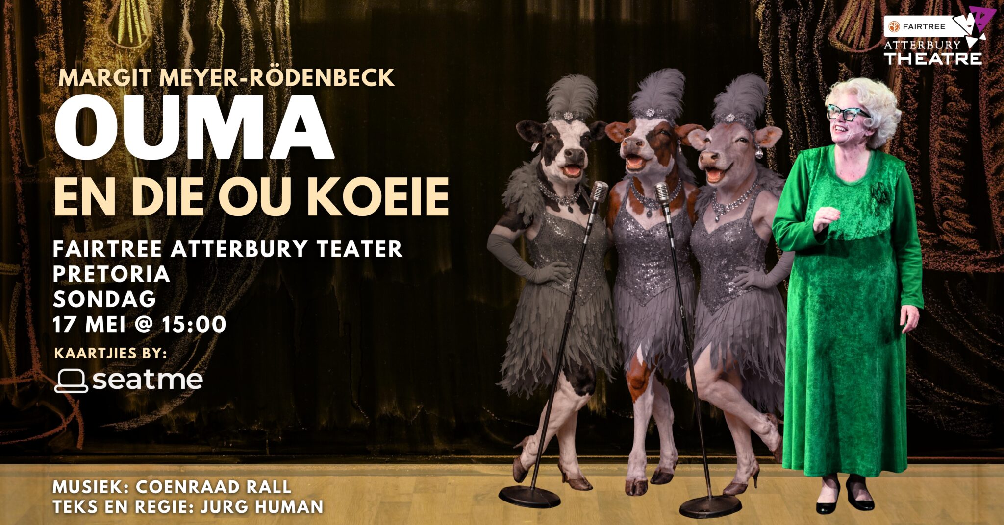 Ouma en die Ou Koeie Poster