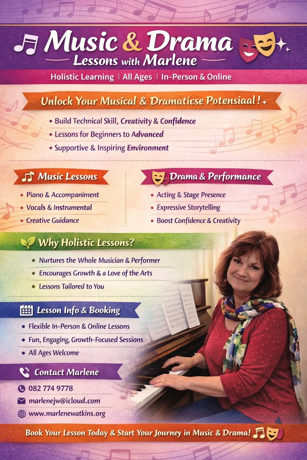 Music with Marlene Poster