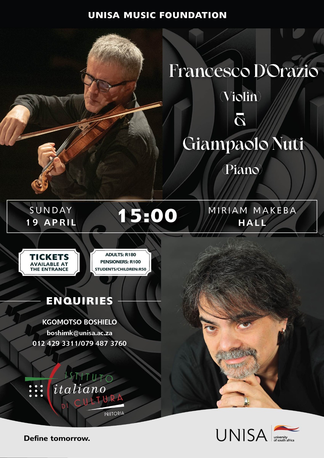 Francesco D’Orazio and Giampaolo Nuti Poster