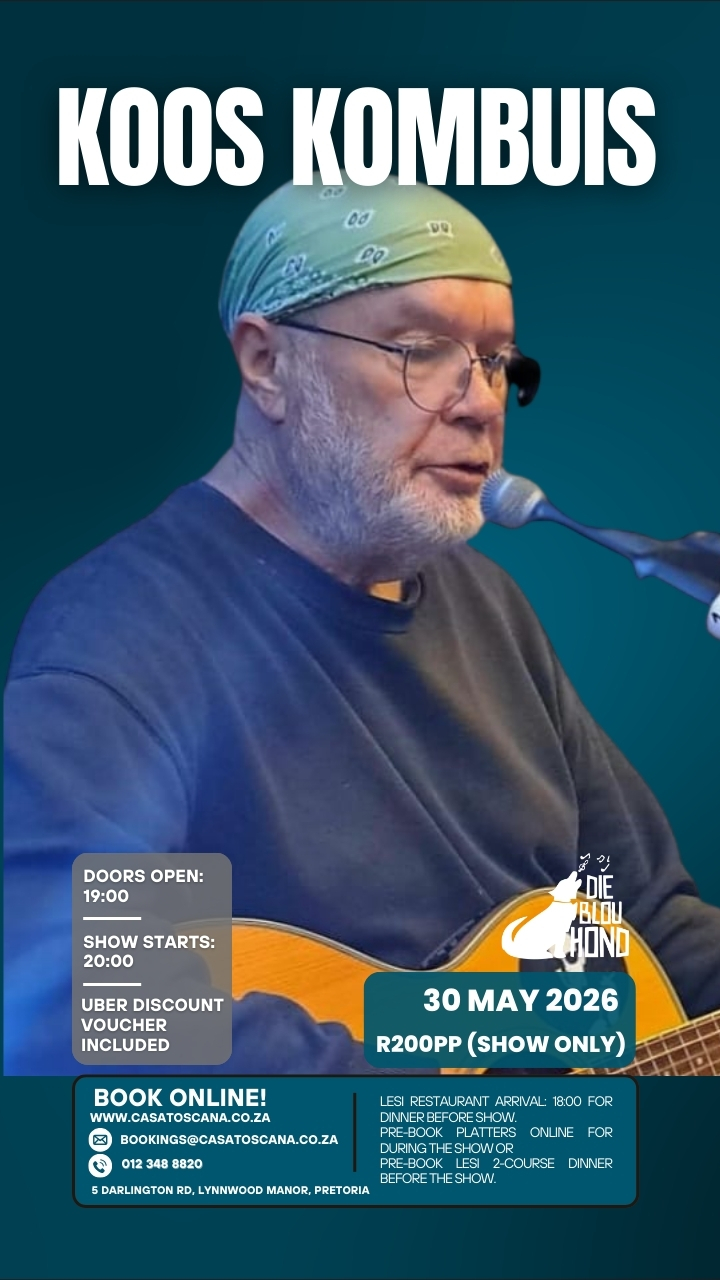 Koos Kombuis Poster