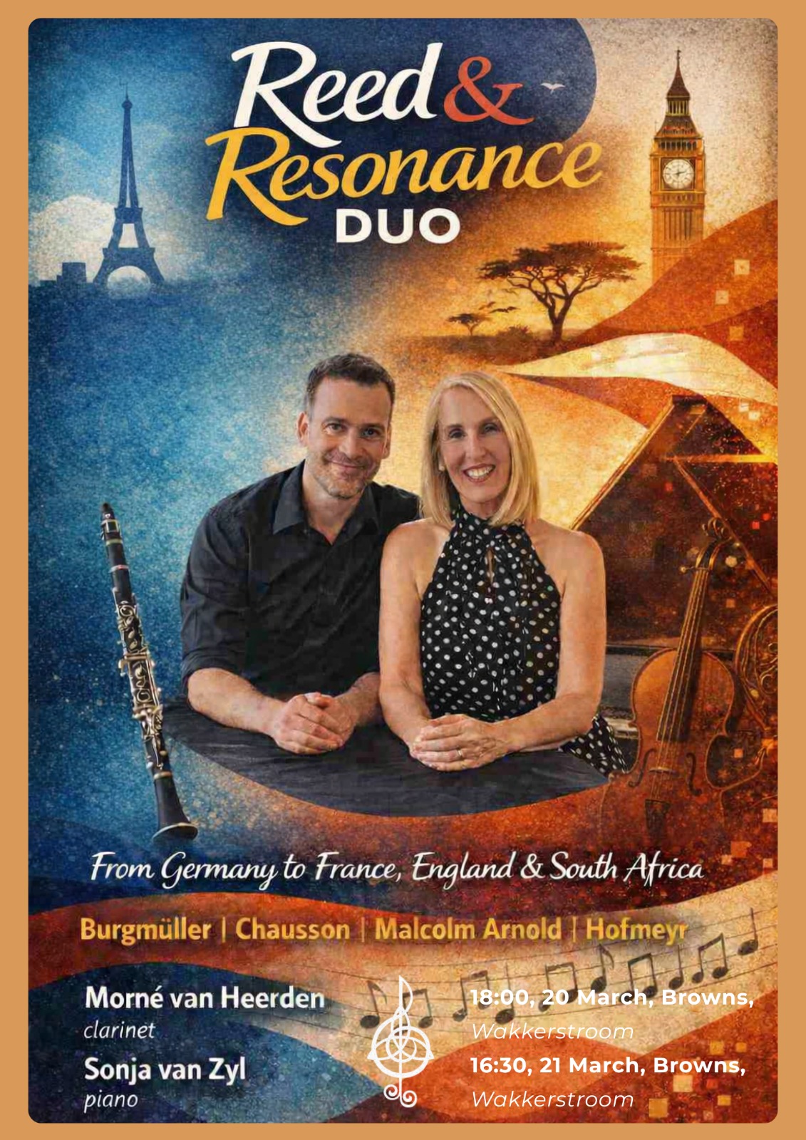 Reed and Resonance Duo (Wakkerstroom) - Capital Music Association