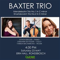 Baxter Trio – A Duo of Trios Poster