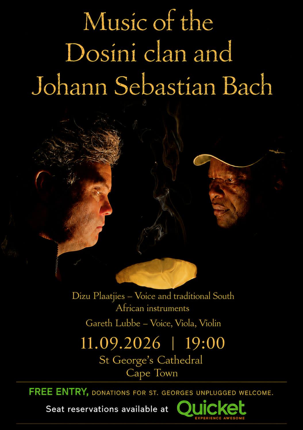 Music of the Dosini clan and Johann Sebastian Bach Poster