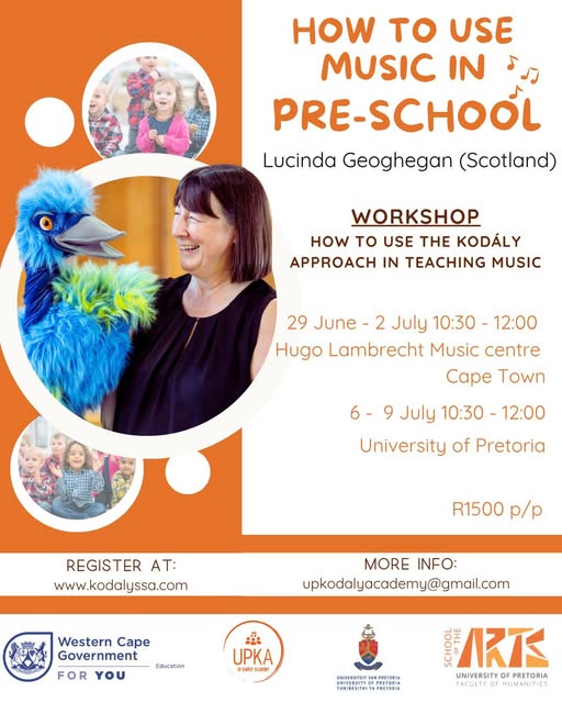 Workshop: How To Use Music In Pre-School Poster