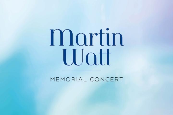 Martin Watt Memorial Concert Poster