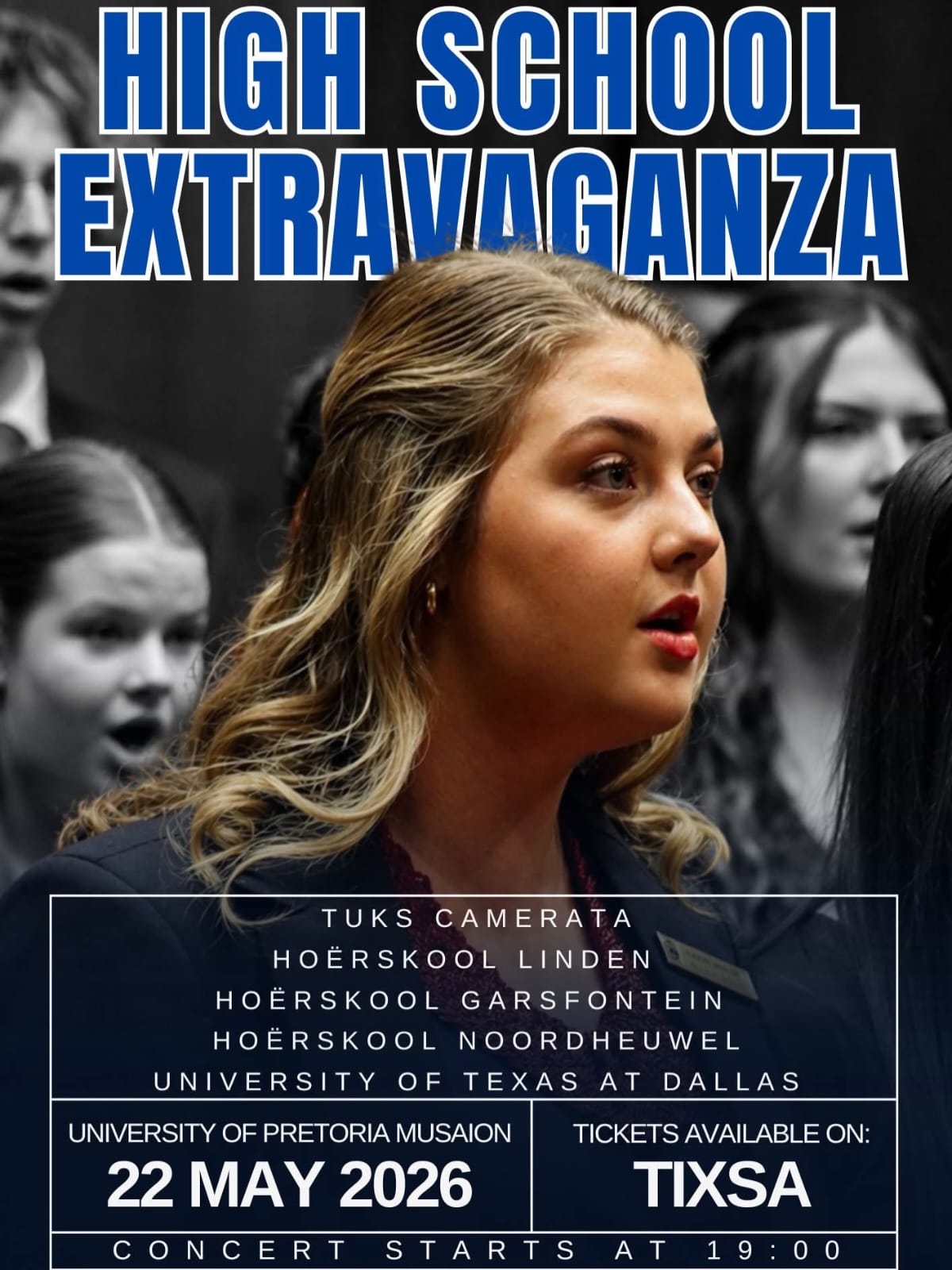 High School Extravaganza Poster