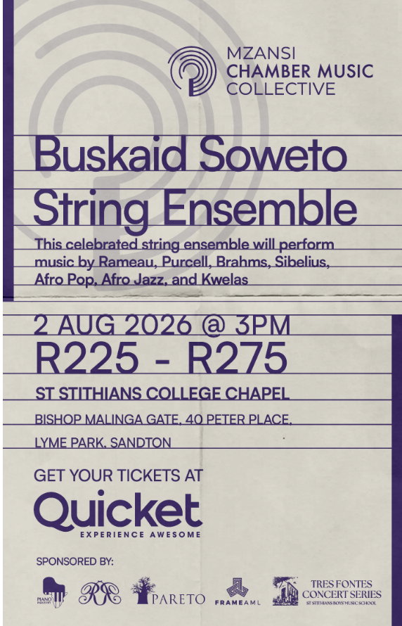 Buskaid Soweto String Ensemble Poster