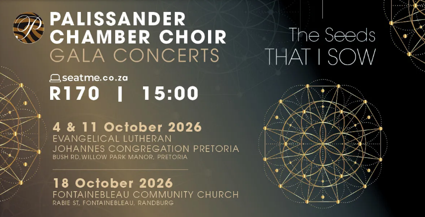 Palissander Chamber Choir Gala Concert Poster